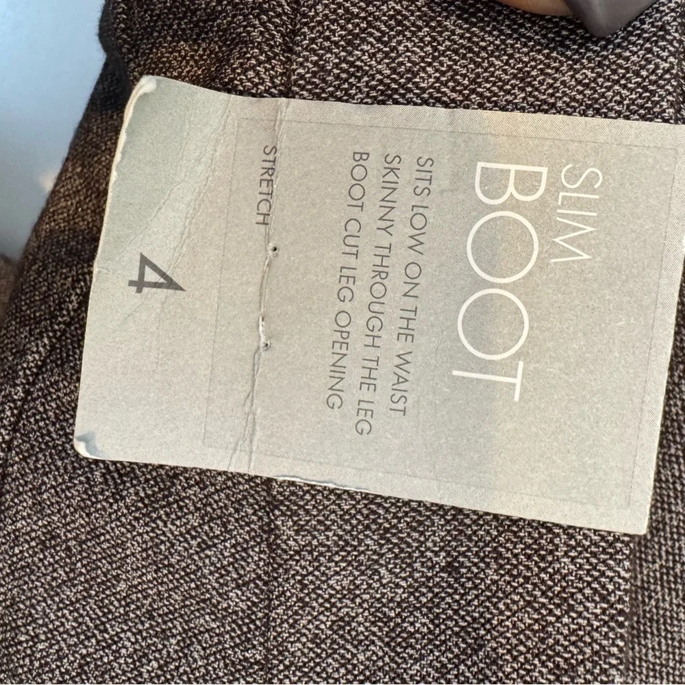 Gap mid Rise Bootcut Light Brown Pants Size 4